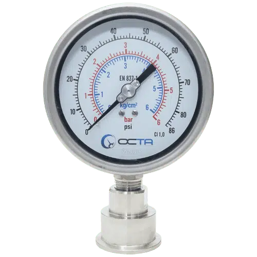 Pressure Gauge Octa diaphragm ferrule wika 6bar 1.png